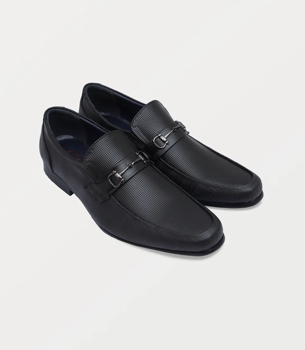 BM5079-BLACK-Men Slip on Slip On Farm Boots