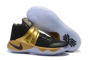 Nike Kyrie 2 Black Gold Men Basketball Shoes Sale Size US 7-12 Asics Workout Shoes