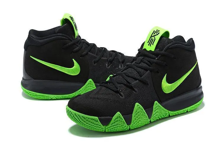Nike Kyrie 4 "Halloween" Black Green Men Basketball Shoes Sale Size US 7-12 Asics Hypergel Sai Running Shoes