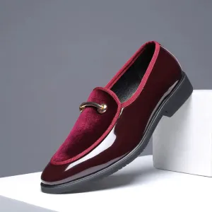 IL LUSSO - Leather Loafers/Mocassins Loafers Print