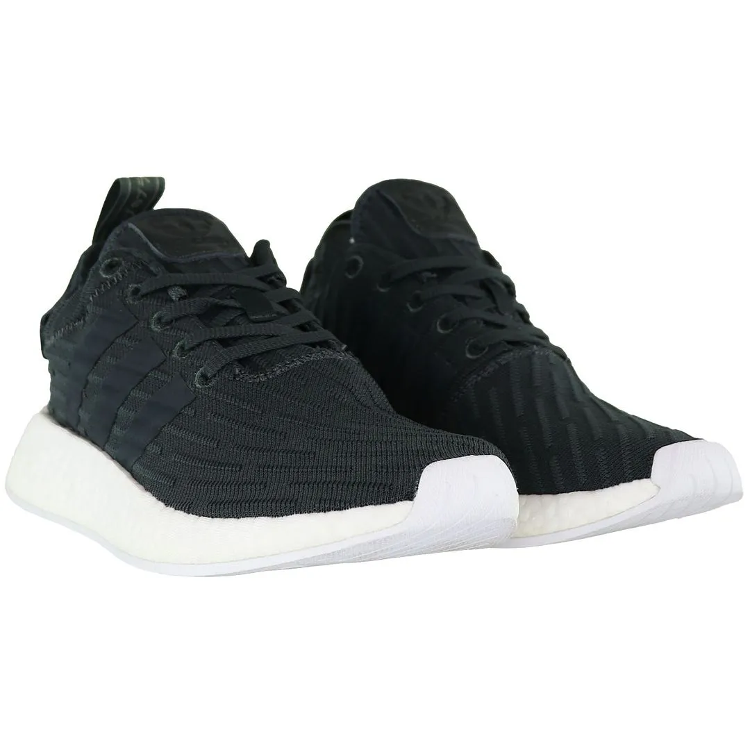 Adidas NMD_R2 Primeknit Womens Green Trainers Soccer Shoes Adidas Predator