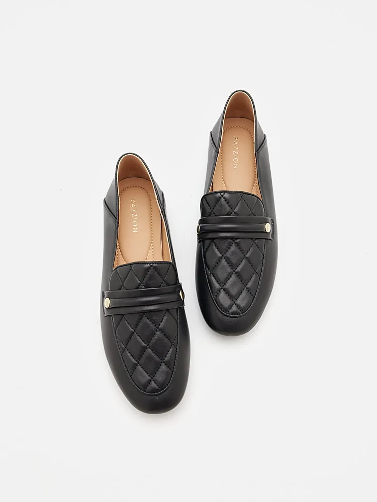 Sandra Quilted Loafers Penny Loafers