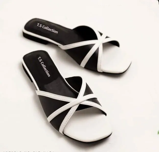 New Style Slippers for Women Closed Flats Shoes