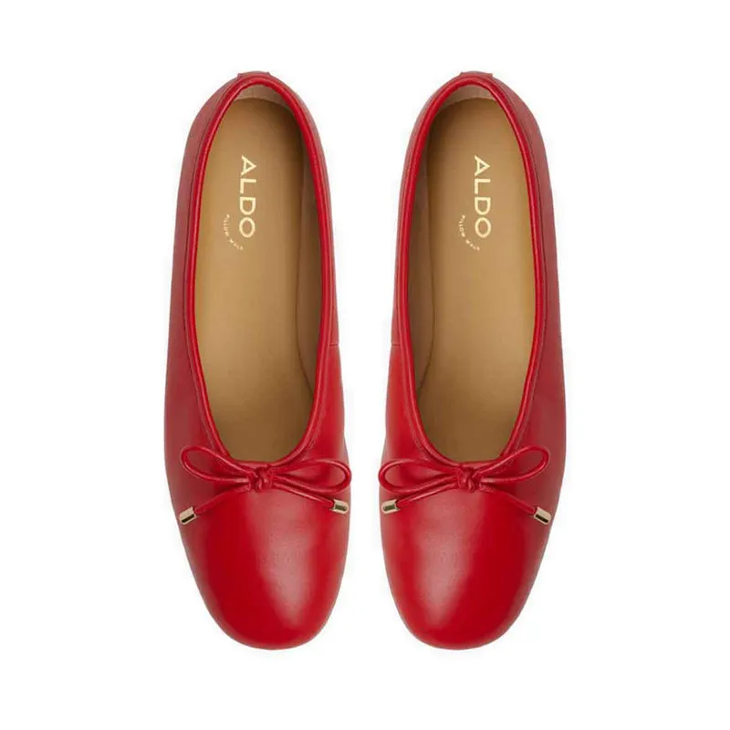 Joselie Ballerinas & Mary Janes - Red Slip Ons Platform