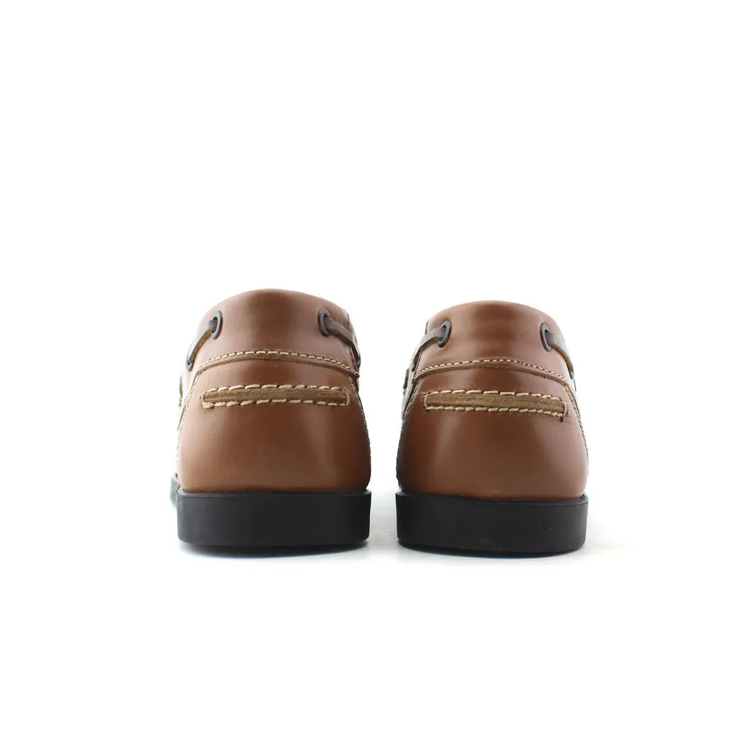 Comfortable Shoes Business Casual JOURNIE BOAT SHOES - OAK