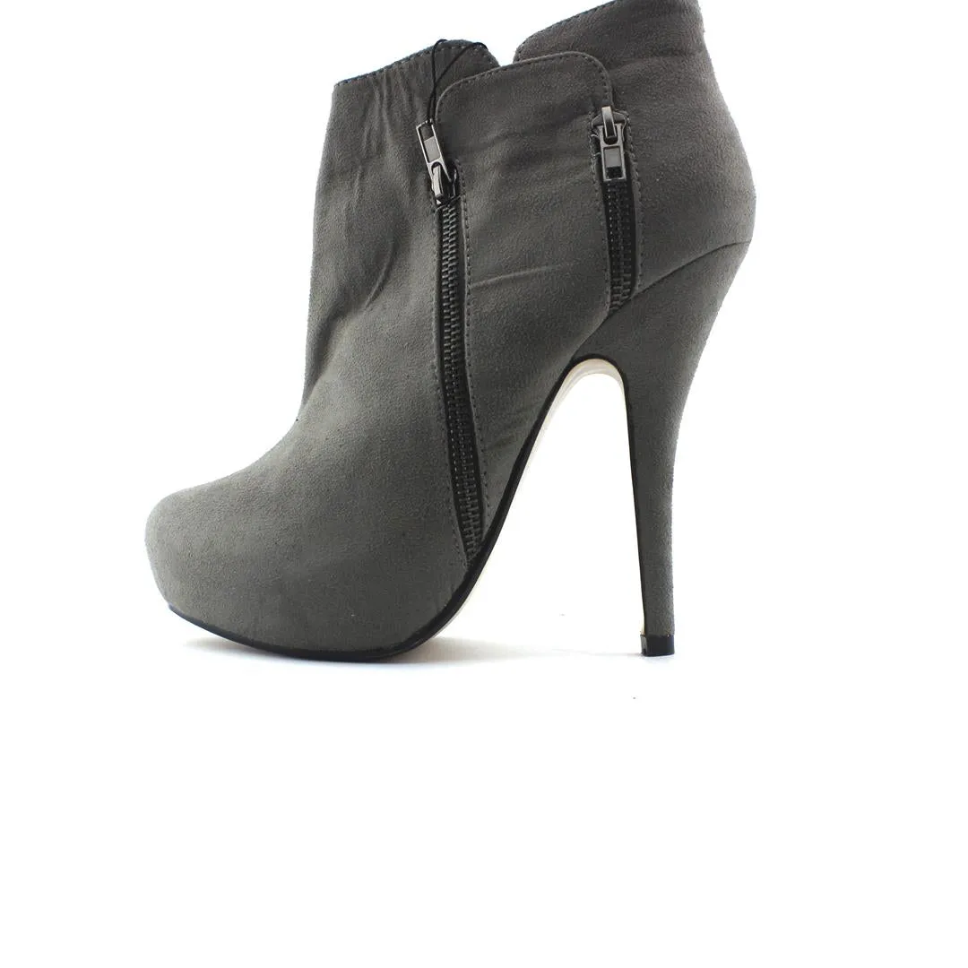 JUST FAB LOGAN Suede Sole Slippers