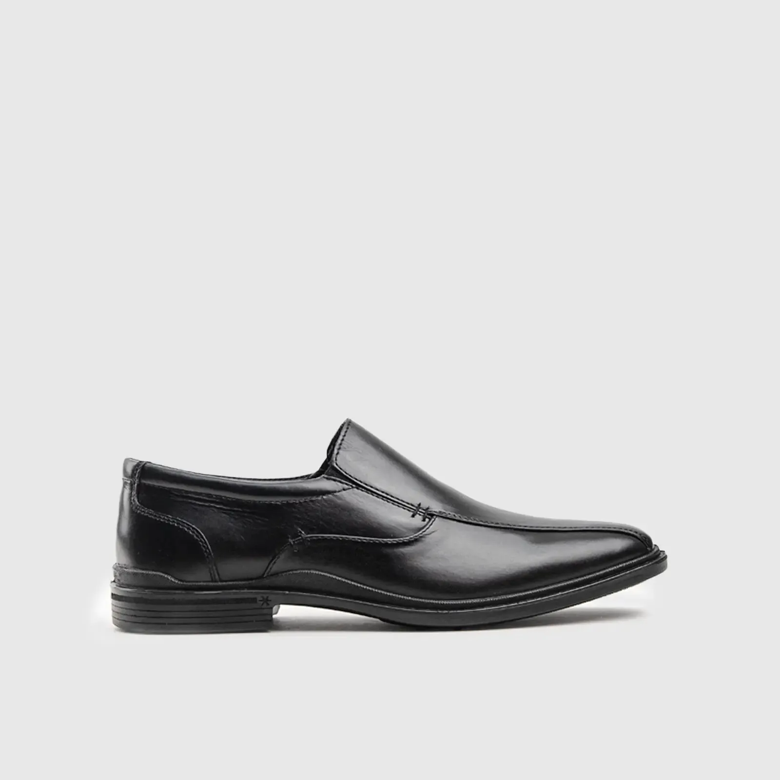 Karter Comfort Slip Ons Black 00817 Leather Slip Ons Slip On