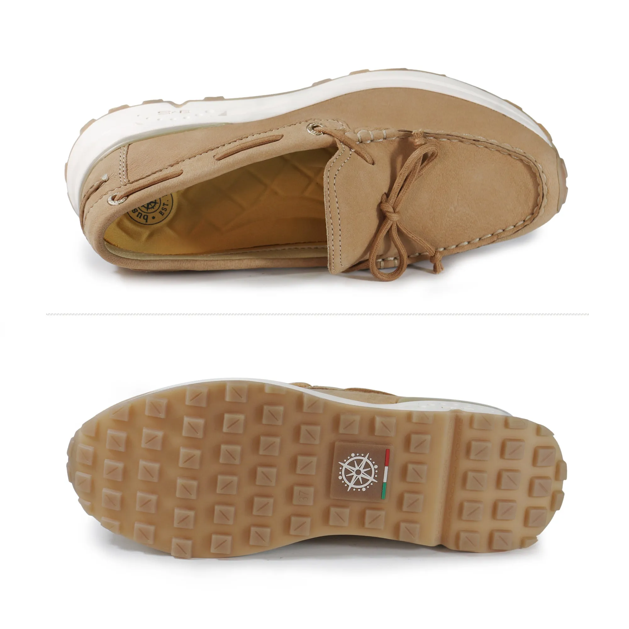 Oxfords River Crossword BMS 3.0 Boat Shoes (Stain)