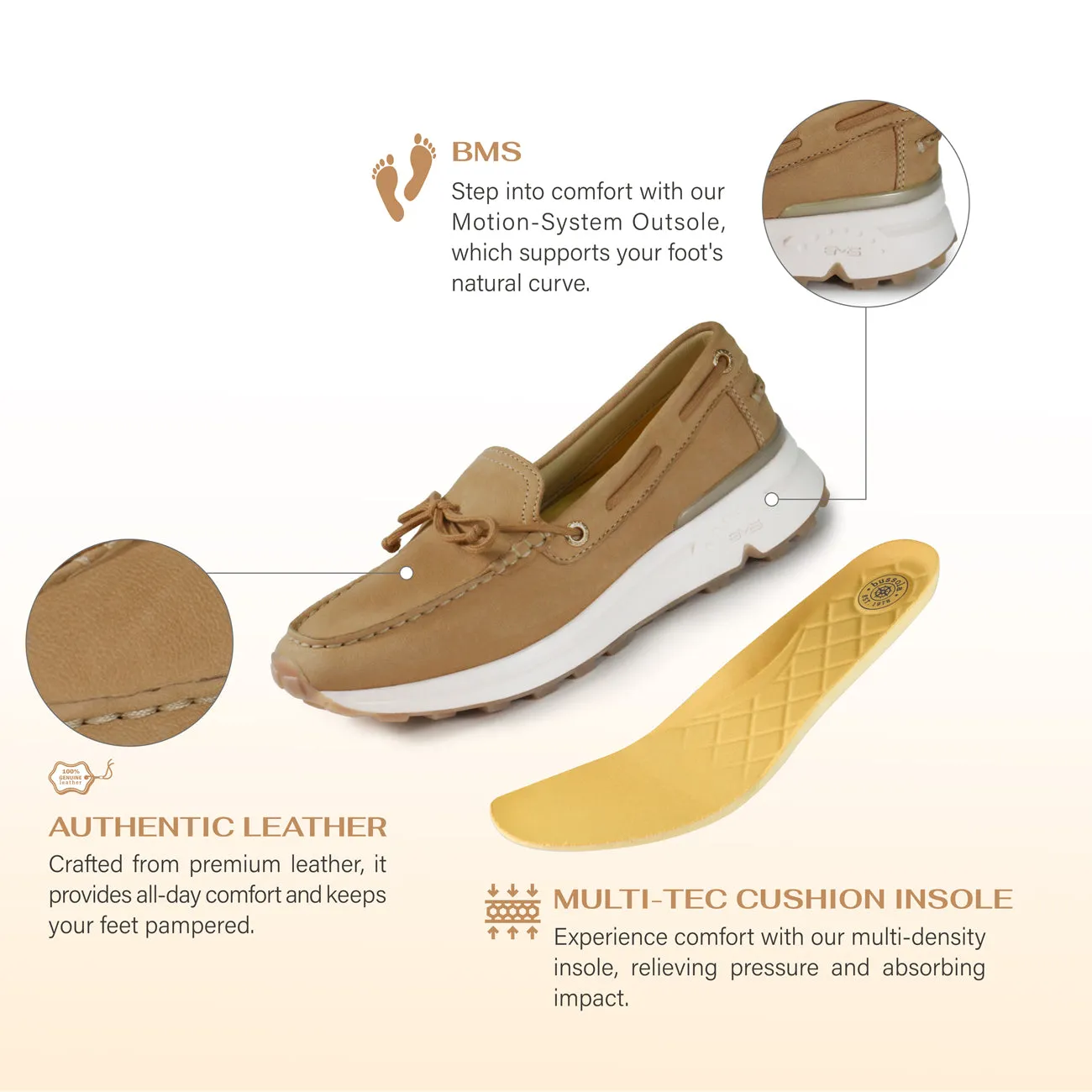 1461 Crazy Horse Leather Oxford Shoes BMS 3.0 Boat Shoes (Stain)