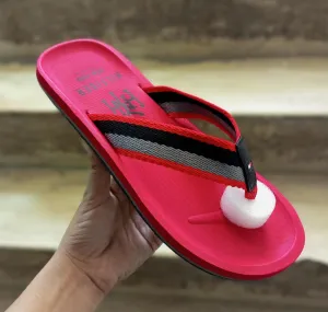 Tory Miller Sandals Tommy Hilfiger Flip Flop Red