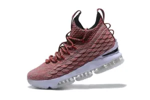Asics Track Shoes Spikes Nike Lebron XV 15 Wine Pink Men Shoes Sale Size US 7-12