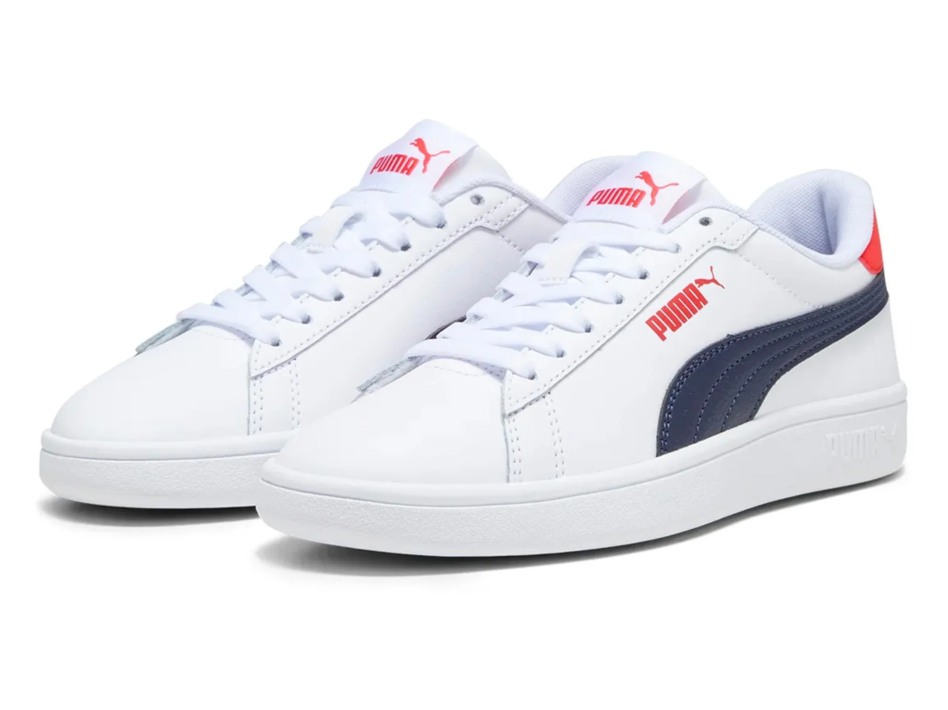 Puma Kids' Leather Smash 3.0 Casual Shoes <br> 392031 11 Puma Shoes With Platform