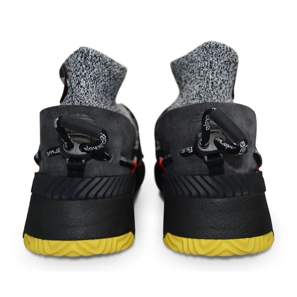 Adidas Adizero Shoes Mens Adidas Puff Trainer X Alexander Wang - FV2960 - Silver Black