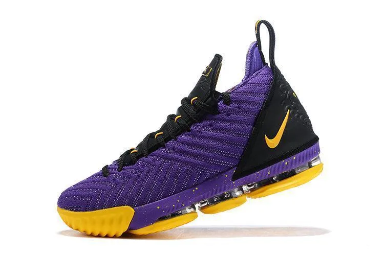 Nike Lebron XV 16 EP Purle Yellow Black Men Shoes Sale Size US7,8,8.5,9,10,11,12 Asics Dynablast Shoes