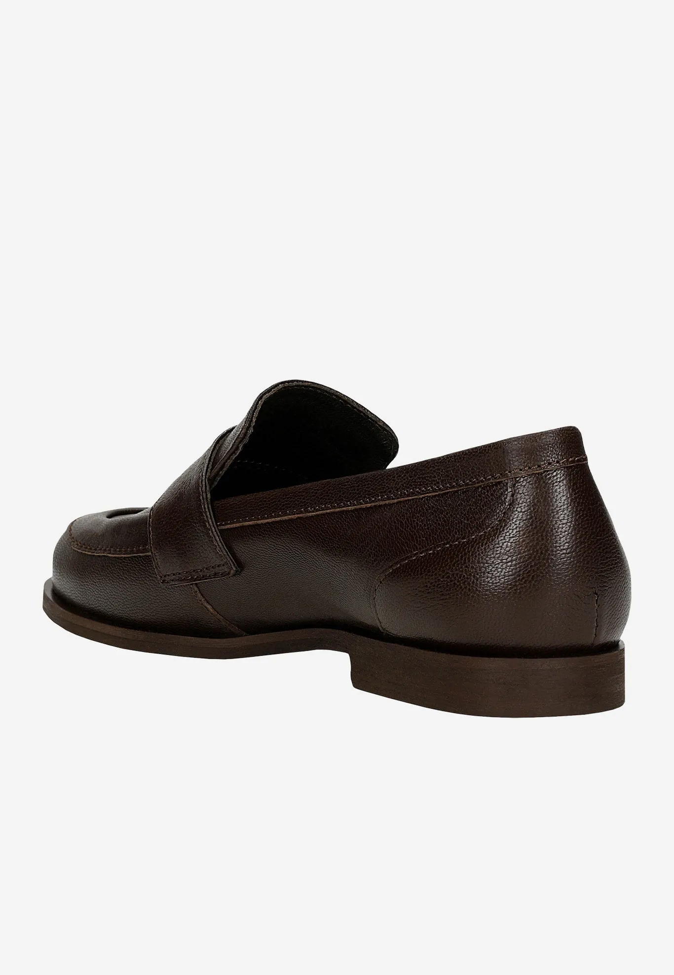 Wojas Brown Leather Loafers | 4631452 Oxfords Clothing