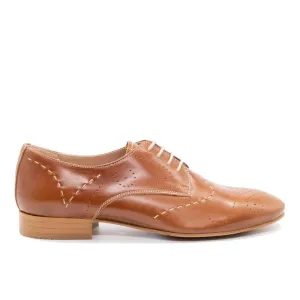 Luis Gonzalo Oxfords (5024) Brandy Florsheim Midtown Cap Toe Oxford