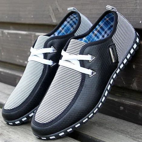 6pm Casual Shoes Merkmak Fashion Canvas Male Shoes Flats