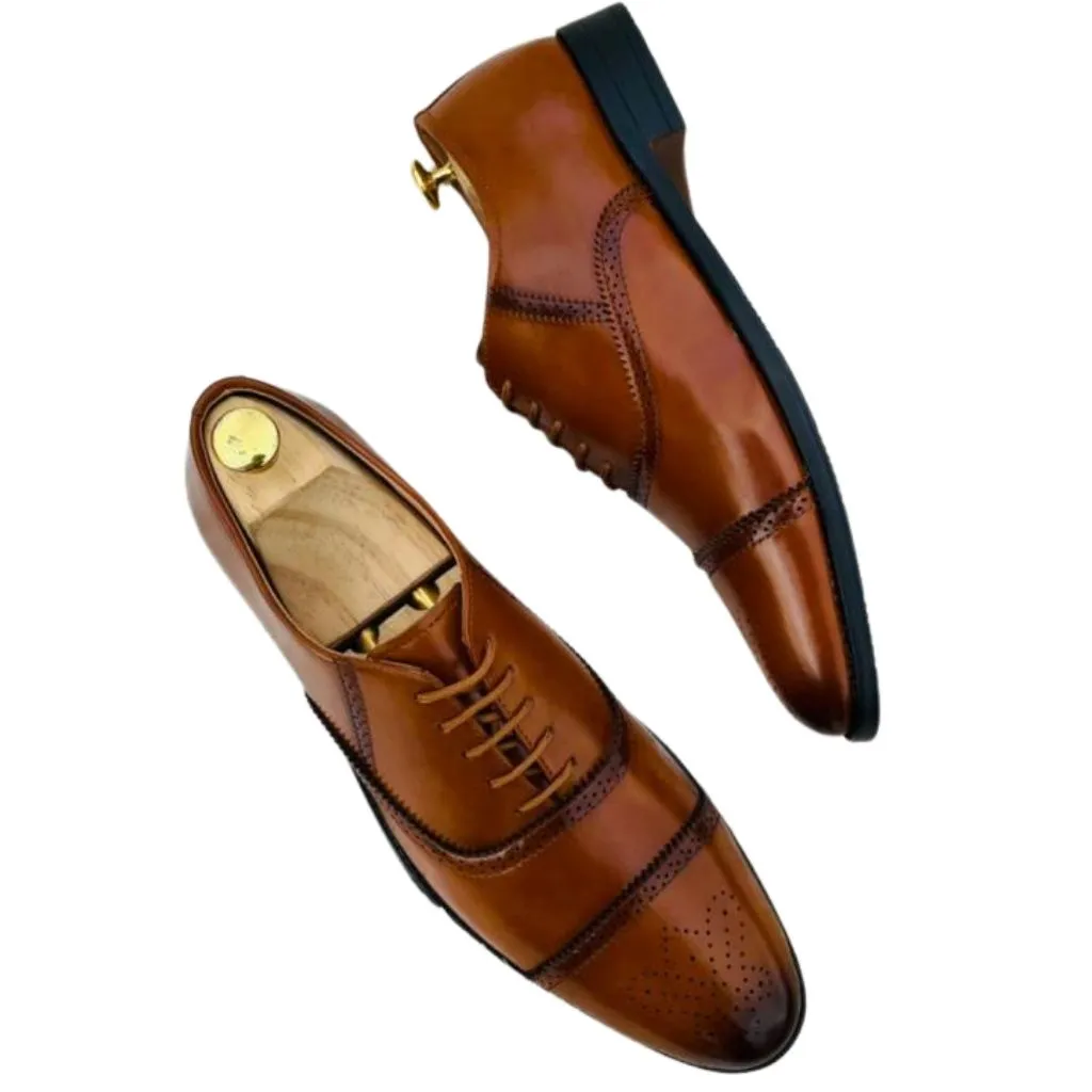 Sandals Pop Luxury Formal Designer Leather Shoes For Men