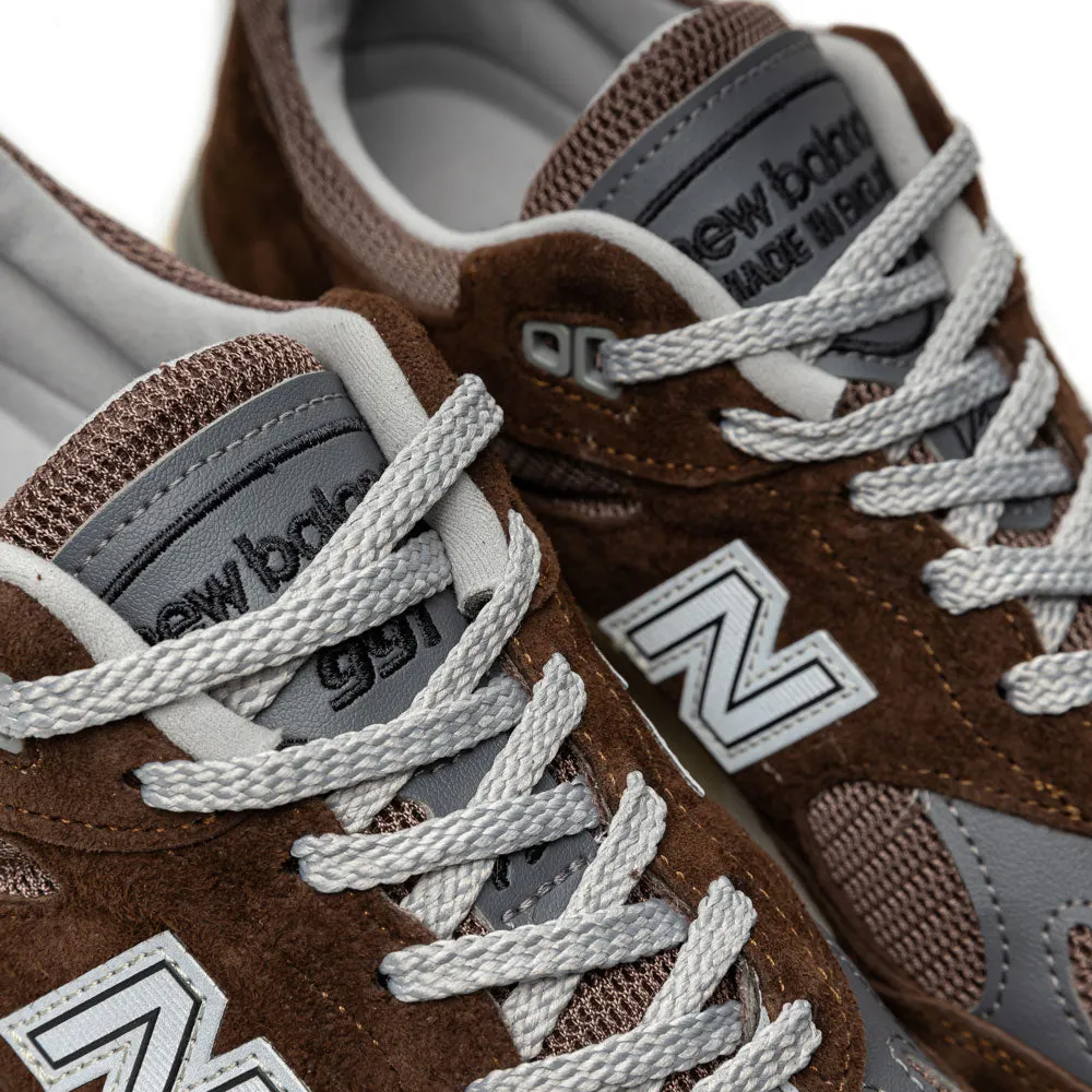 MADE in UK 991v2 | Pinecone New Balance 574 Mens Grey