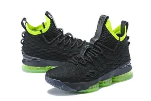 Best Asics Trail Shoes Nike Lebron XV 15 Black Green Men Shoes Sale Size US 7-12