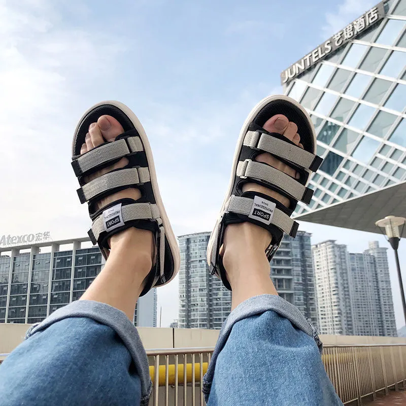 Cross Slippers Men Beach Shoes Sandals Men's Summer Slippers