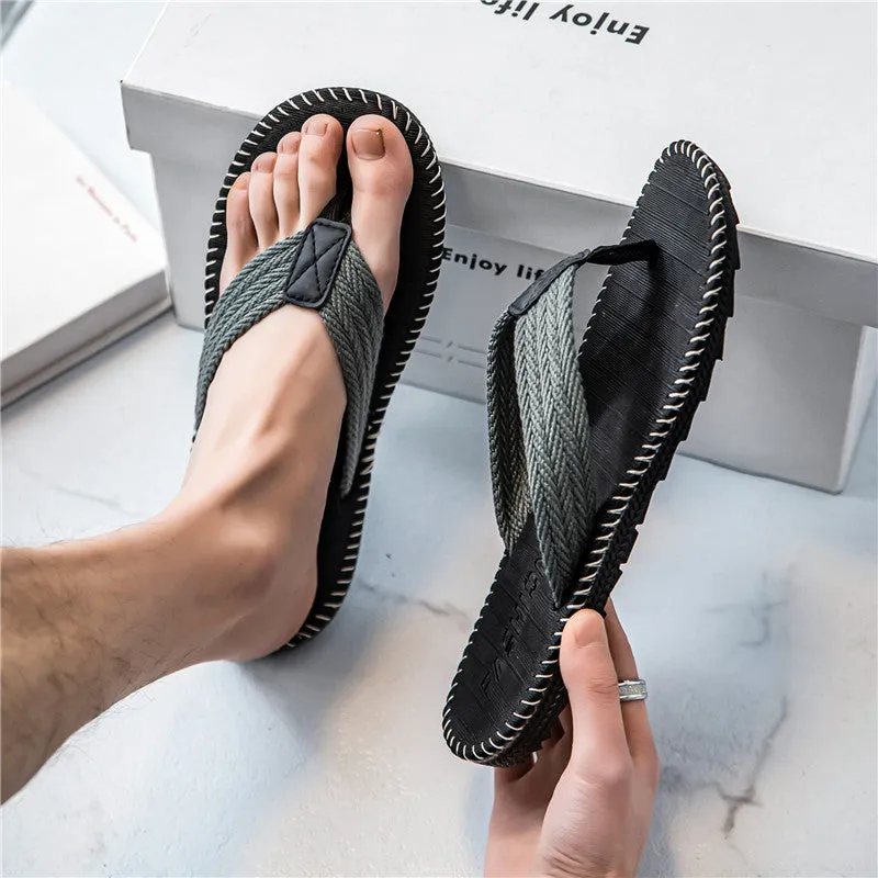 Japanese House Slippers Men Beach Shoes Slippers Men's Summer Beach