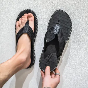 Hermes Slippers Men Beach Shoes Slippers Men's Summer Beach