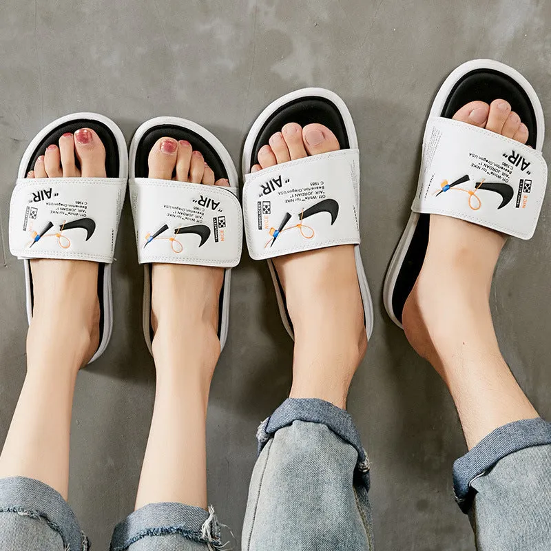 Men Beach Shoes Slippers Summer Non-Slip Men's Beach Shoes India Slippers