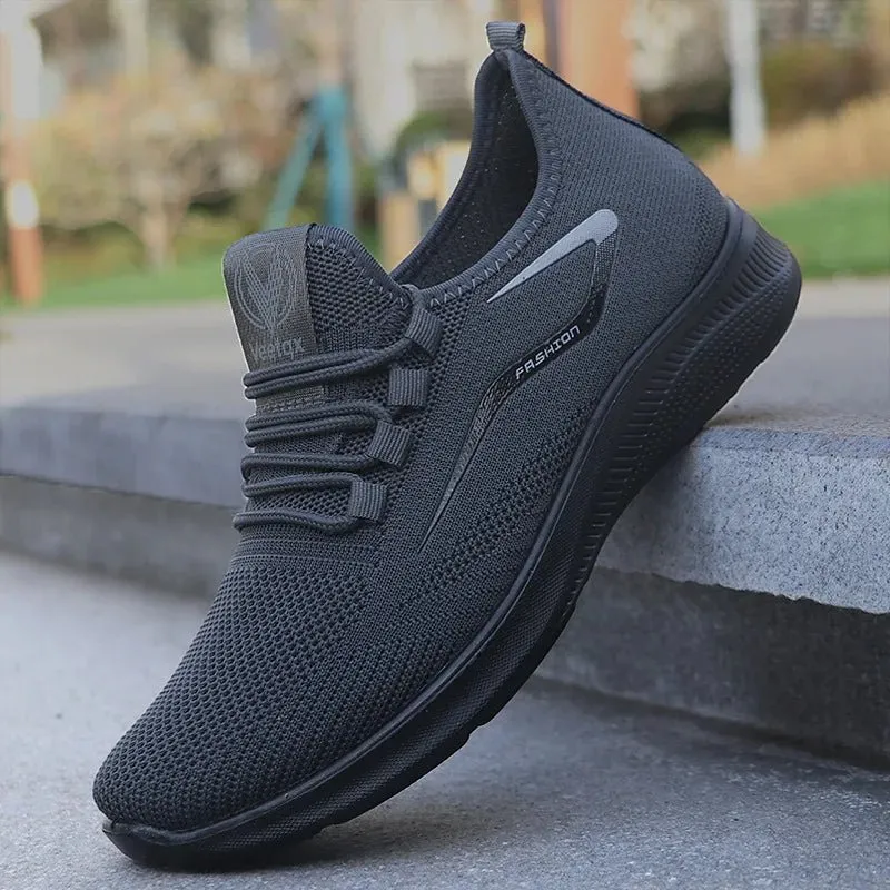 Men Casual Sports Shoes Spring Fashion Flyweave Shoes Casual Shoes