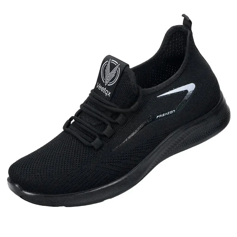 Men Casual Sports Shoes Spring Fashion Flyweave Design Casual Shoes