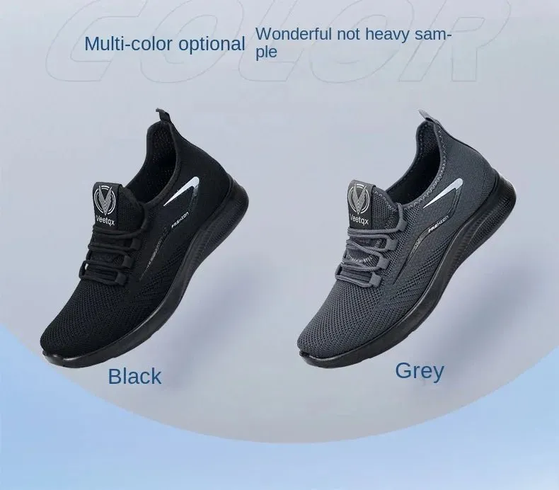 Men Casual Sports Shoes Spring Fashion Flyweave Women Casual Shoes
