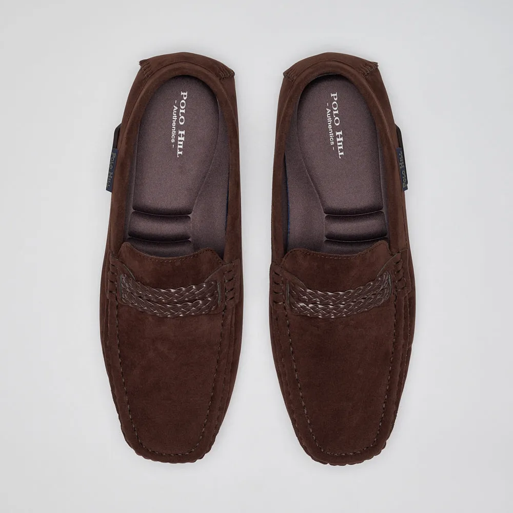 Slip On Canvas Sneakers Men Slip On Suede Loafers