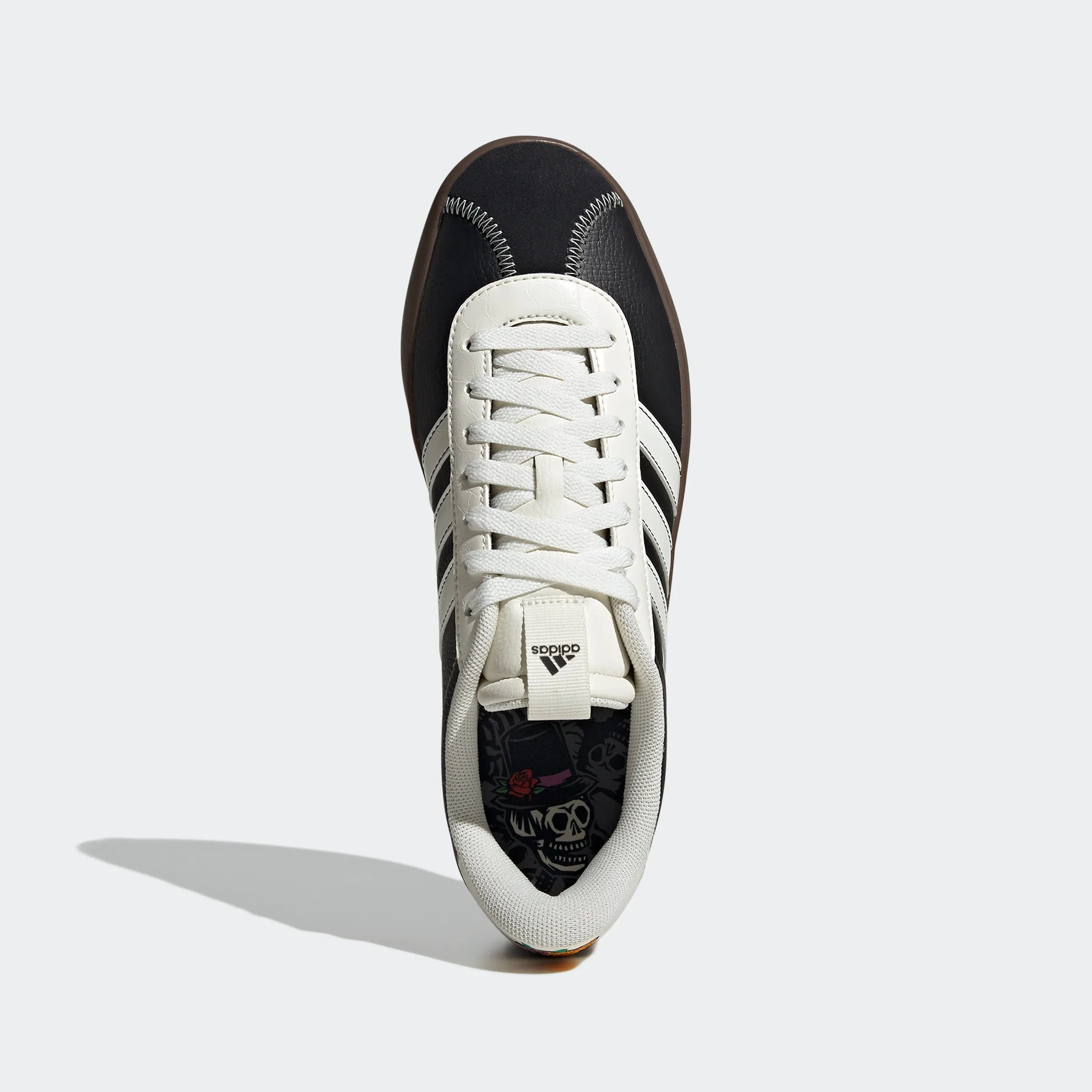 Men's adidas Sportswear VL Court 3.0 Da De Los Muertos Shoes Black Adidas Jabbar Shoes