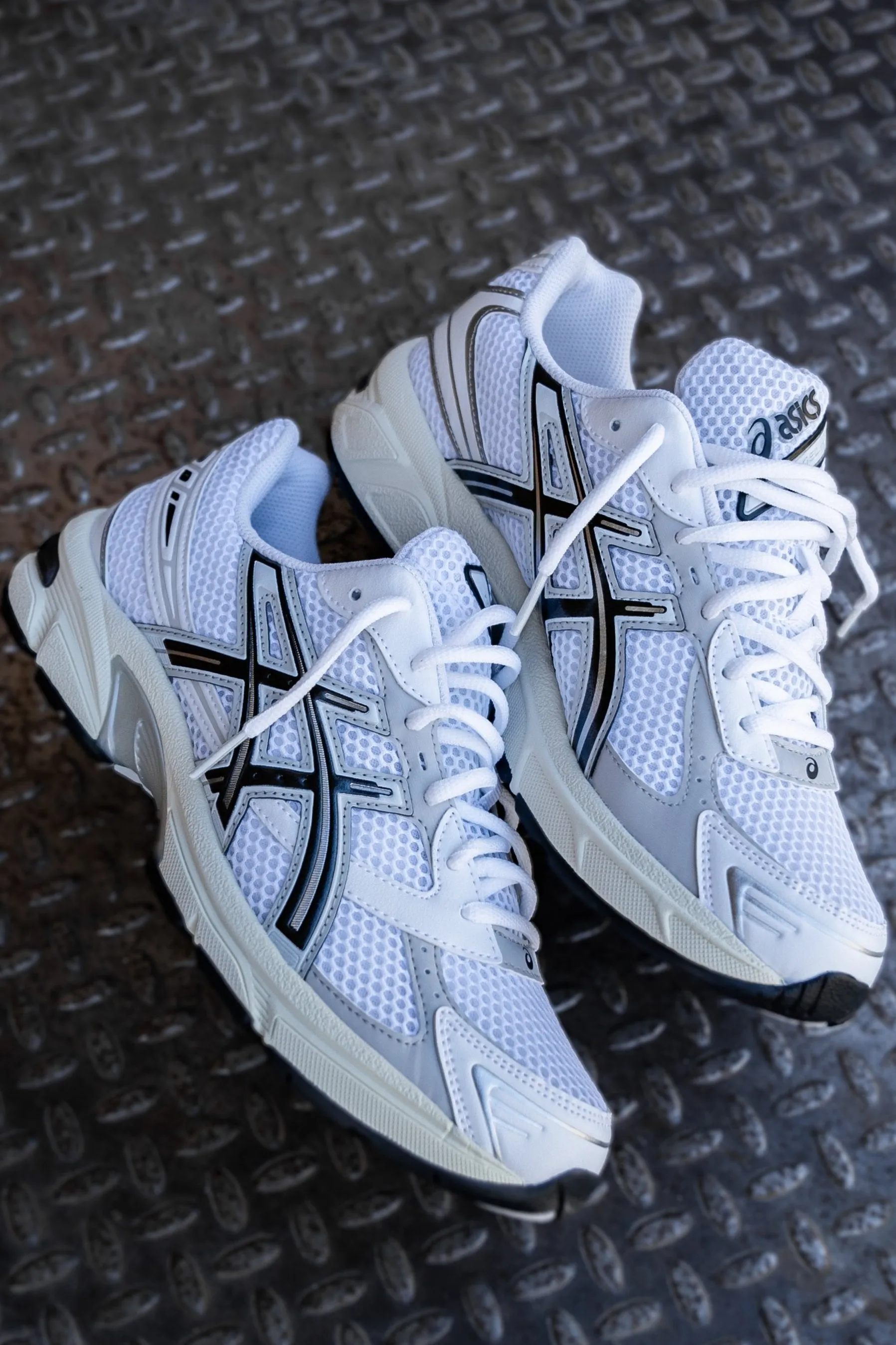 Asics Multi Tennis Shoes Mens Asics Gel-1130 (White/Cloud Grey)