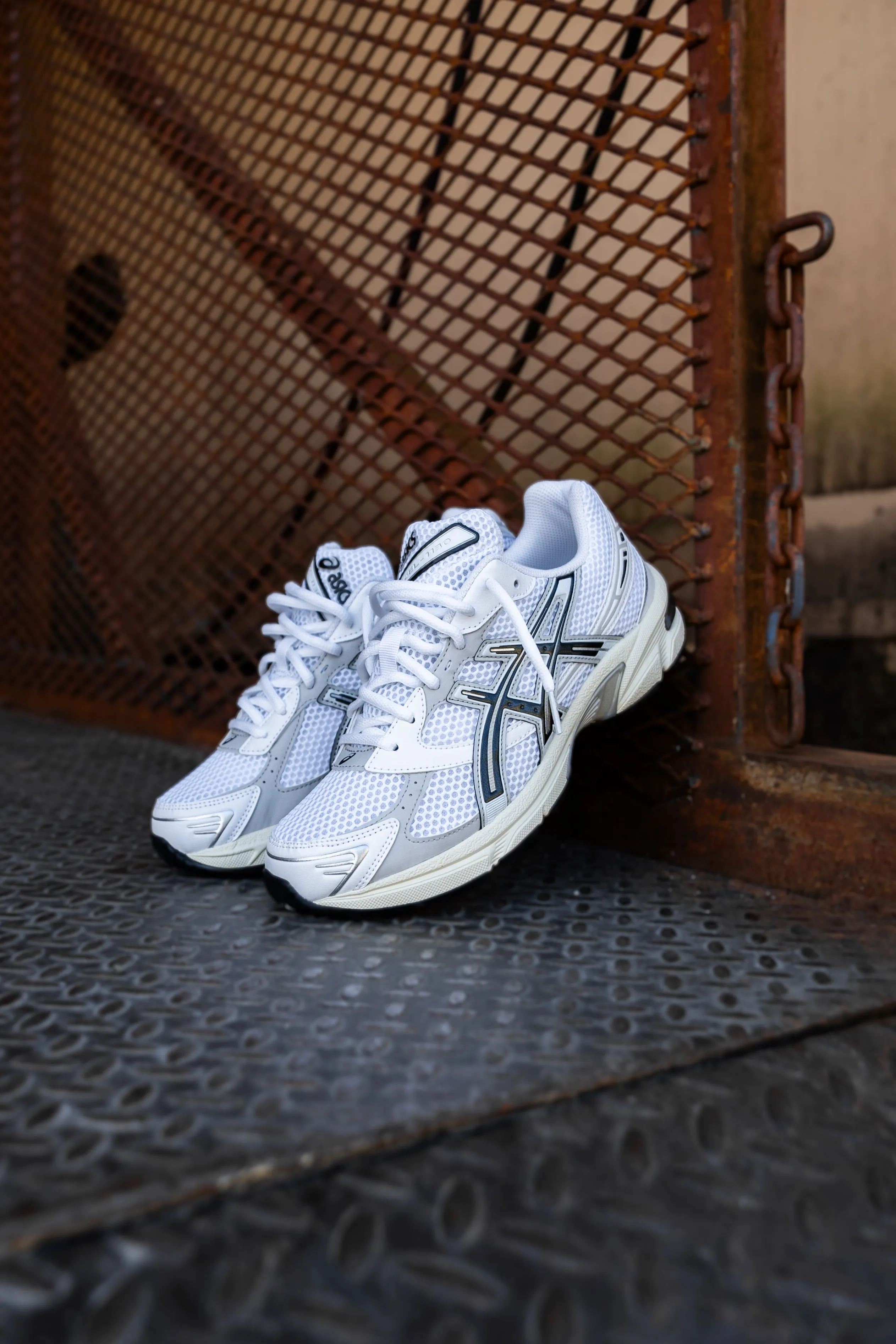 Asics Gel Court Speed Tennis Shoes Mens Asics Gel-1130 (White/Cloud Grey)