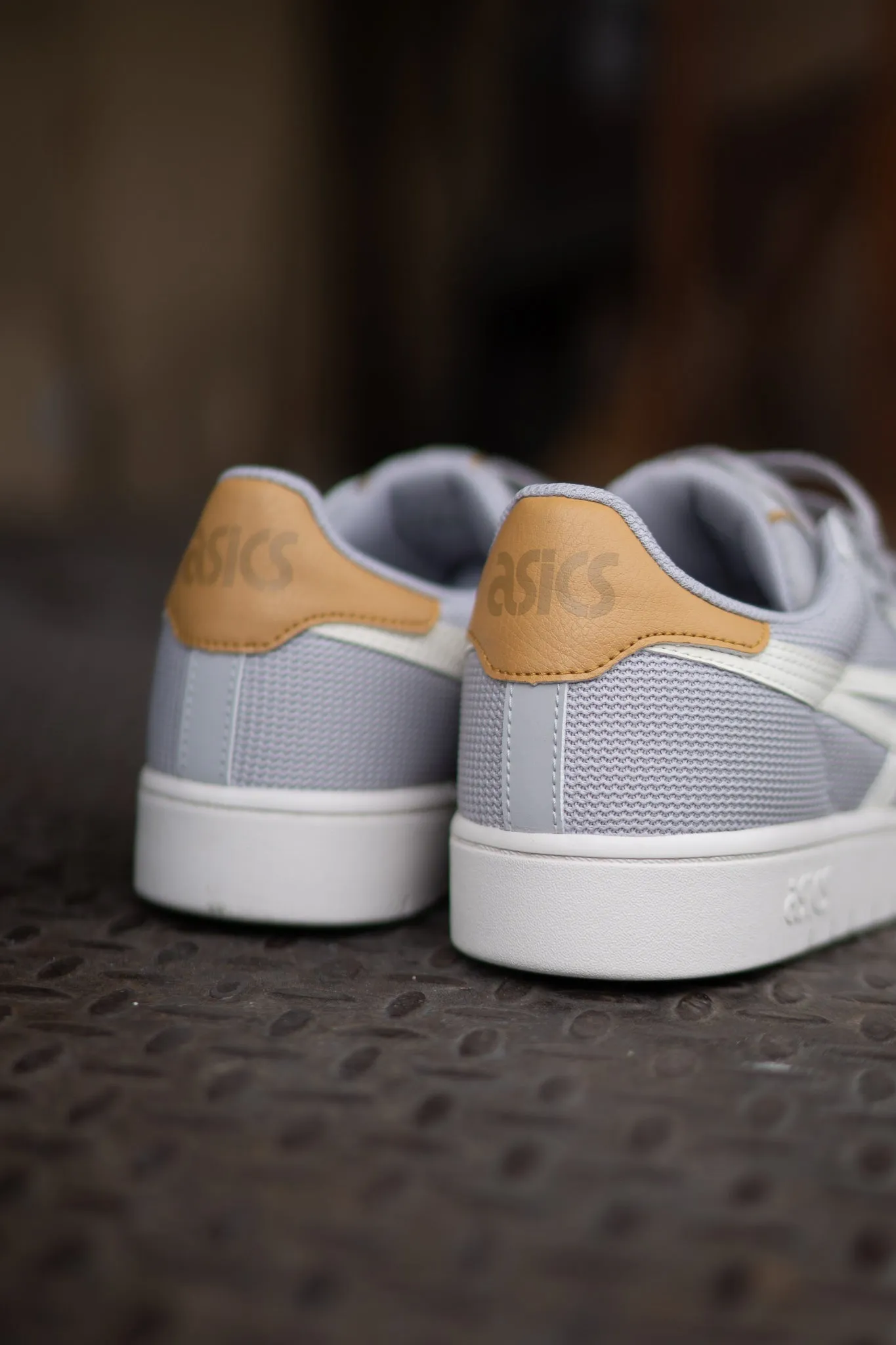 Mens Asics Japan S (Oyster Grey/Birch) Asics Tennis Shoes Gel Resolution X