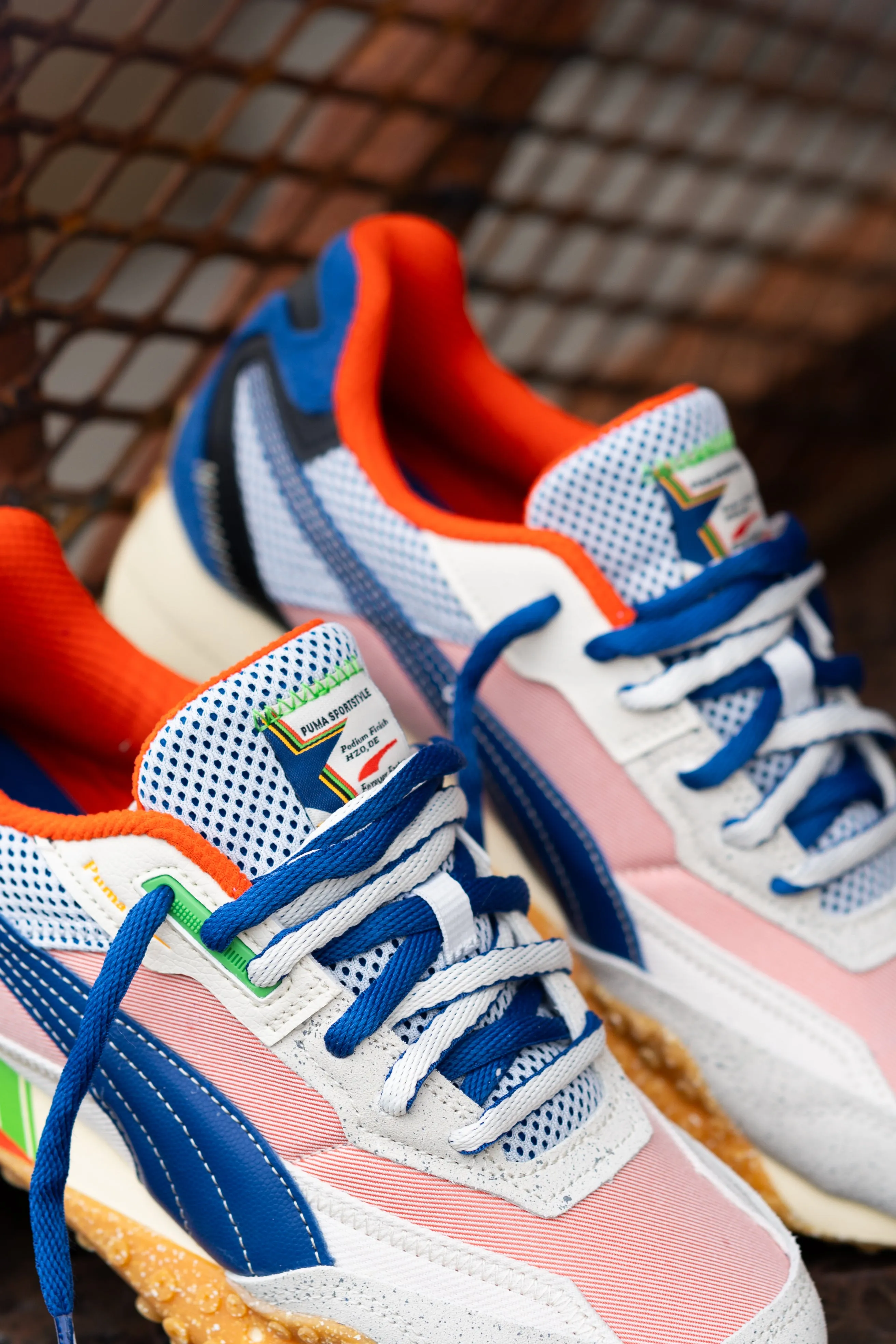 Mens Puma Blacktop Rider Podium (Alpine Snow/Clyde Royal) Puma One Eight Shoes