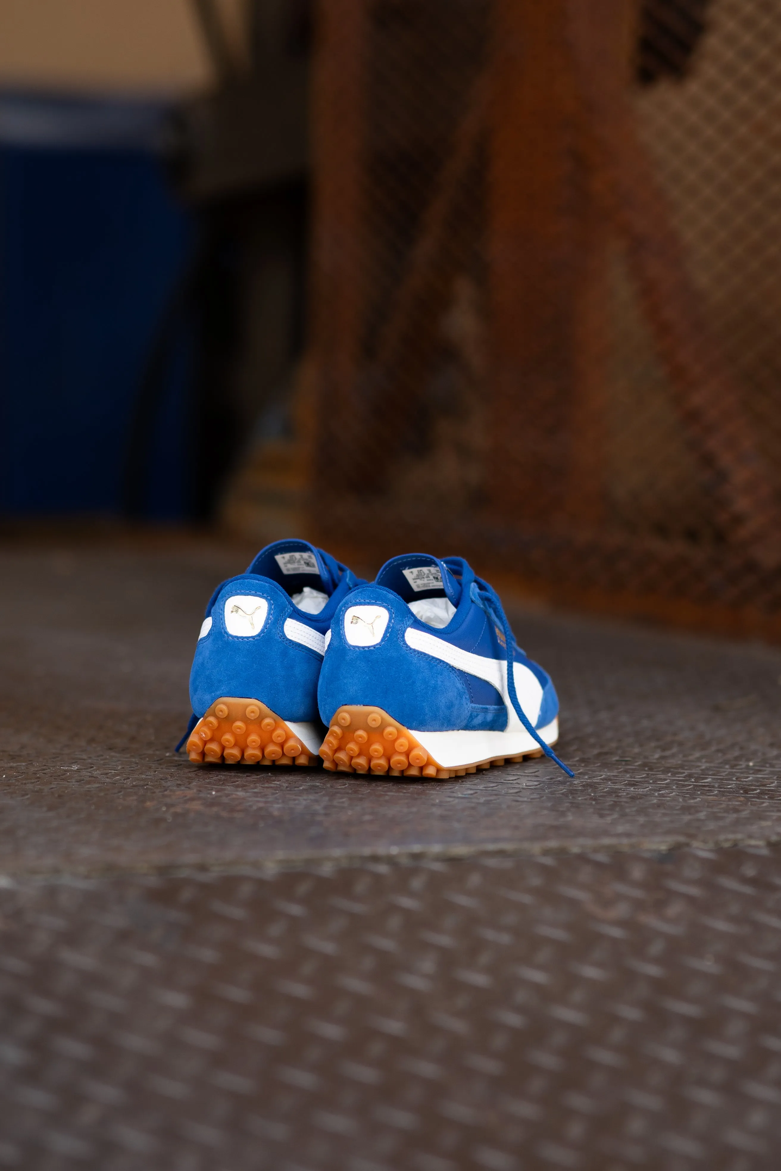 Asics Stefon Diggs Shoe Mens Puma Easy Rider Vintage (Clyde Royal/ Puma White)