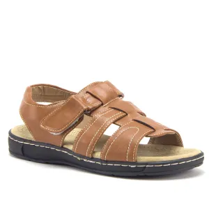 Men's Rocus Comfort Open Toe Walking Sandals JF1-33 Swords Of Sandals