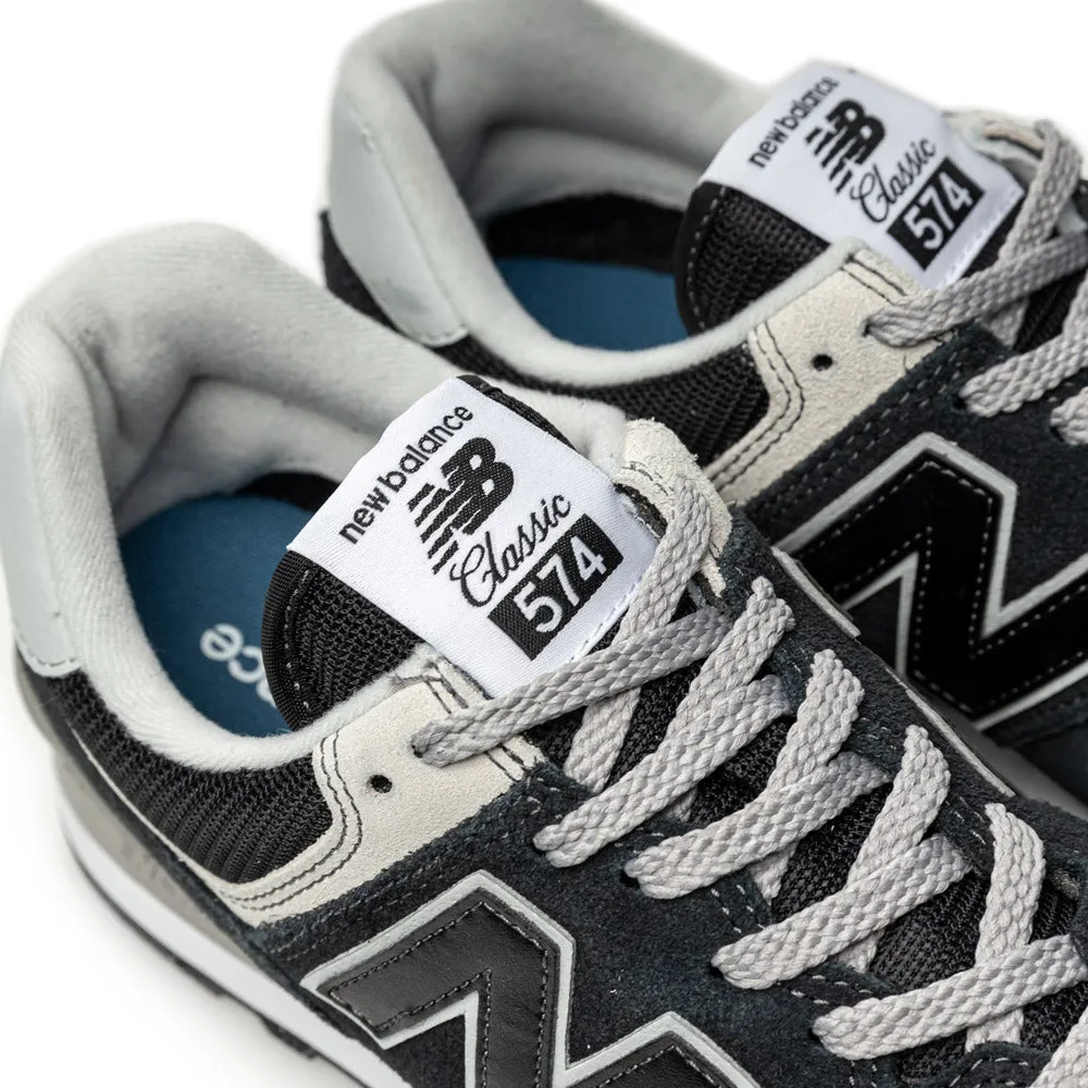 Black Green New Balance ML574EVB | Black