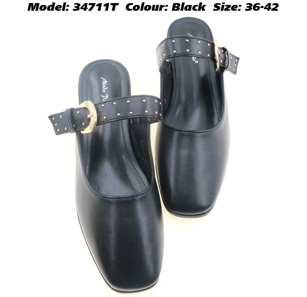 Moda Paolo Women Slip-Ons In 2 Colours (34711T) Leather Shoes Slip On