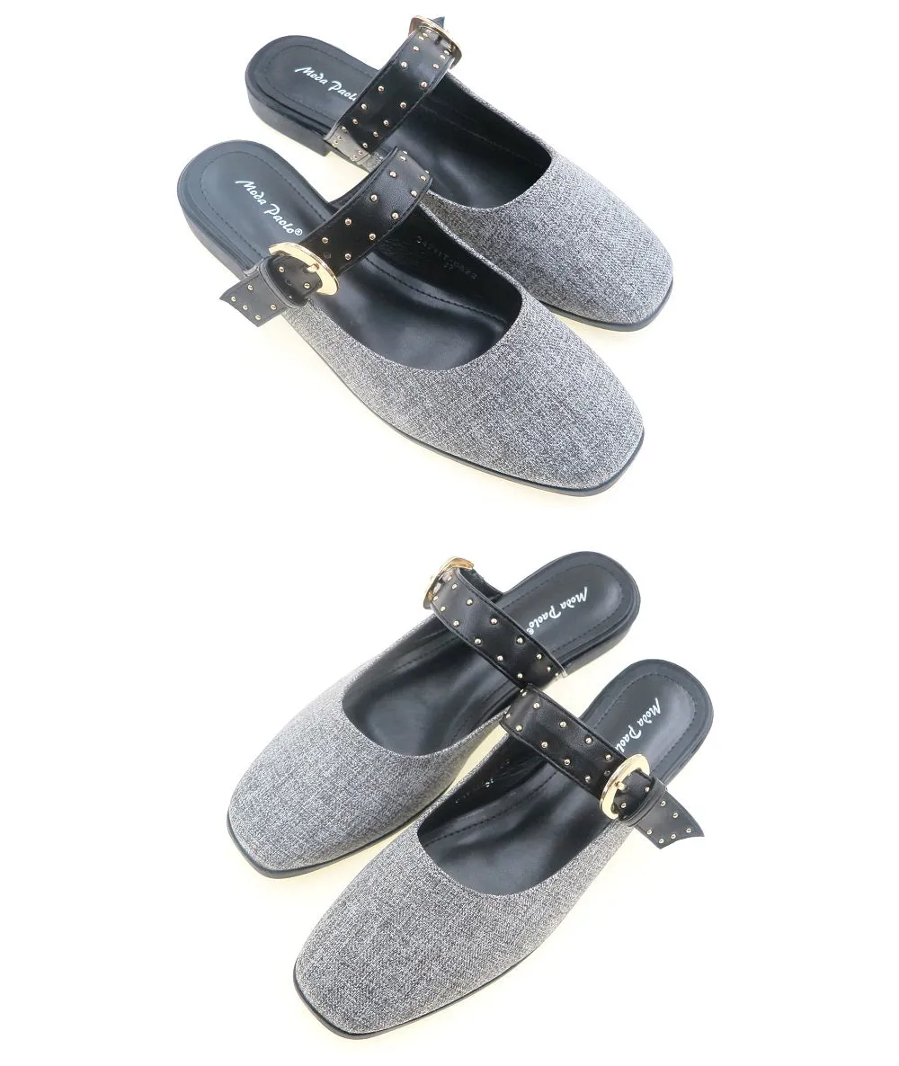 Slip On Fur Lined Boots Moda Paolo Women Slip-Ons In 2 Colours (34711T)