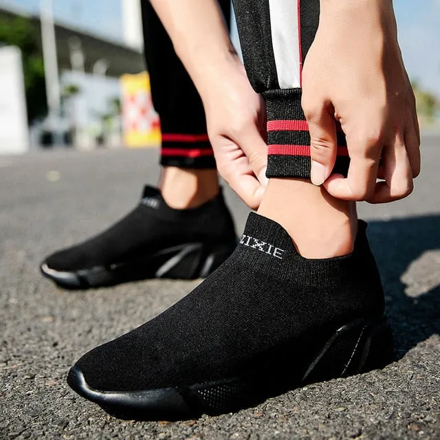 MWY Breathable Hollow Couple Socks Shoes Trendy Men Casual Shoes Chaussures  Homme Loafers Men Comfortable Sneakers Male Shoes Heeled Casual Shoes