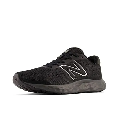 9060 Quartz Grey New Balance New Balance Men's 520 V8 Running Shoe, Black/Black, 10