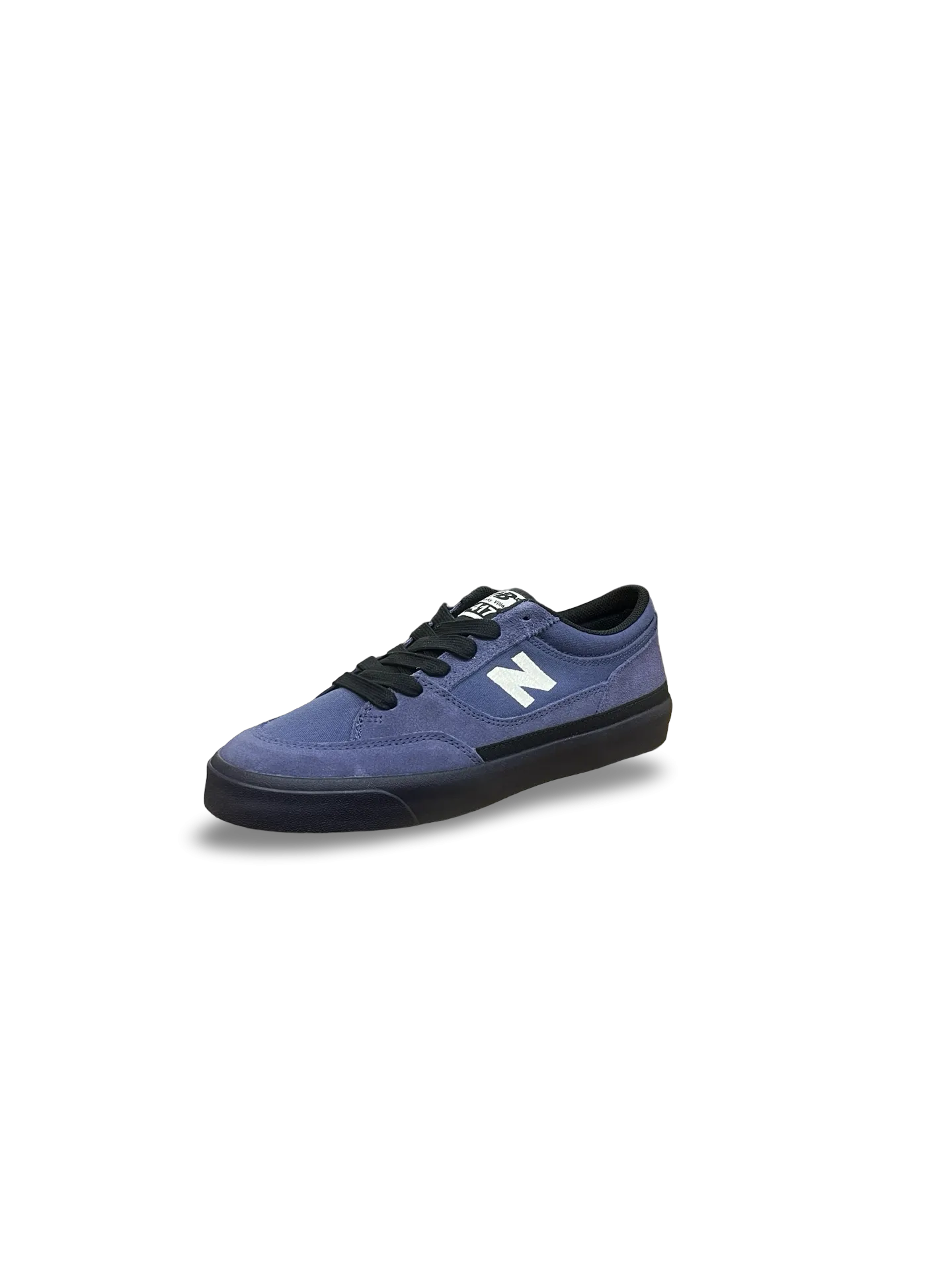 New Balance Numeric Franky Villani 417 Low Shoe in Blue and Black Men's New Balance Work Boots