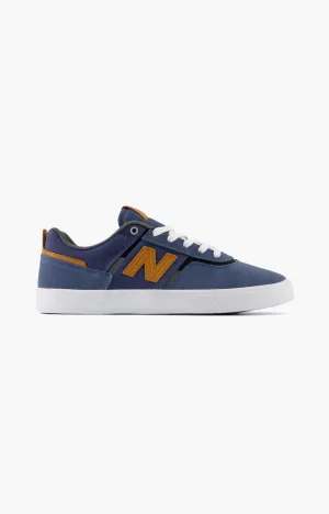 New Balance Numeric NM306OLG Jamie Foy Shoe, Vintage Indigo/Brown New Balance Women's Fresh Foam Arishi V4