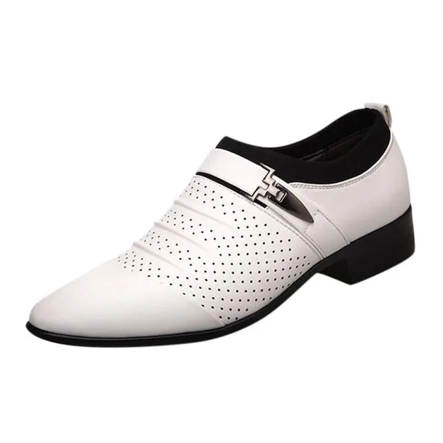 Chinos With Loafers New Men Dress Shoes Fashion