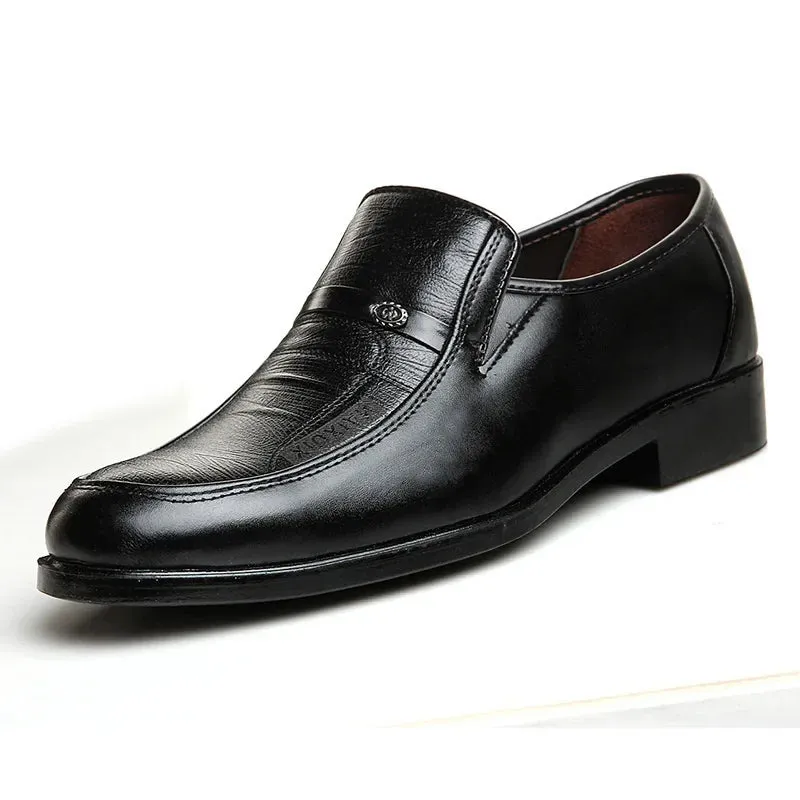 Leather Smart Casual Shoes New Men Prestige Slip-On Loafers