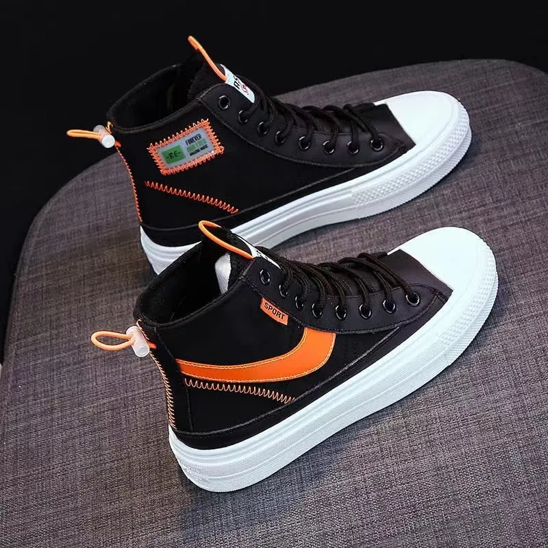 New Spring Sneakers Women Summer Canvas Platform Shoes Pointed Flat Shoes Outfit