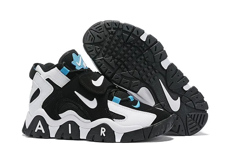 Nike Air Barrage Mid 'Cabana' Sneaker Shoes Sale Men Size 7-12 Asics Throwback Wrestling Shoes
